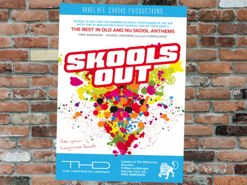 Skools Out poster